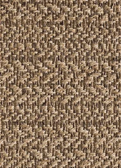 Atticgo Tapis extérieur naturel rectangulaire effet jute 80x150 cm ACRA
