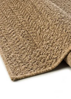 Atticgo Tapis extérieur naturel rectangulaire effet jute 80x150 cm ACRA
