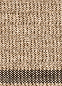 Atticgo Tapis extérieur naturel rectangulaire effet jute 200x290 cm ACRA* Tapis Extérieur