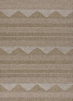 Atticgo Tapis extérieur naturel rectangulaire intérieur-extérieur 152x230 cm ORIA* Tapis Extérieur