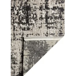 Vivaraise Tapis extérieur en polypropylène Catania noir 170x120 cm