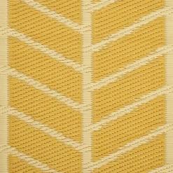 GoodHome Tapis cocoon jaune 120 x 170 cm* Tapis Extérieur|Tapis Intérieur