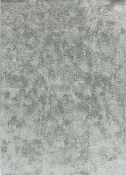 Sale Atticgo Tapis intérieur argent rectangulaire shaggy uni 140x200 cm ROMA