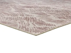 Atticgo Tapis intérieur beige rectangulaire abstrait 80x150 cm CLASS* Tapis Pour Chambre|Tapis Pour Salon