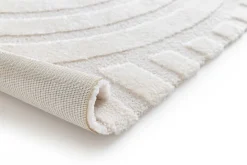 Atticgo Tapis intérieur blanc rectangulaire scandinave 80x150 cm SNOWY* Tapis Persan Et Berbère