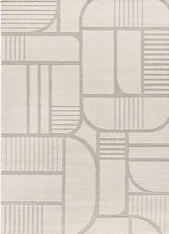 Best Atticgo Tapis intérieur blanc rectangulaire scandinave 160x230 cm SNOWY