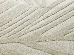 Atticgo Tapis intérieur blanc rectangulaire botanique 133x190 cm SENSATION* Tapis Uni