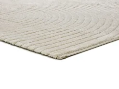 Atticgo Tapis intérieur crème rectangulaire géometrique avec relief 160x230 cm VERONA* Tapis Intérieur