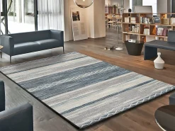Online Atticgo Tapis intérieur gris rectangulaire moderne 140x200 cm DREAMS