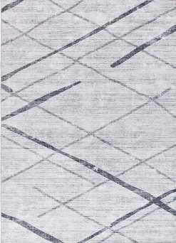 Sale Atticgo Tapis intérieur gris rectangulaire ethnique 200x290 cm CLASS
