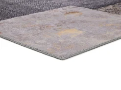 Online Atticgo Tapis intérieur gris rectangulaire abstrait 140x200 cm NEILA