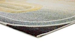 Atticgo Tapis intérieur multicolore rectangulaire géométrique 120x170 cm SYBIL* Tapis Pour Salon