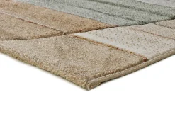 Atticgo Tapis intérieur multicolore rectangulaire abstrait 80x150 cm SORA* Tapis Pour Salon