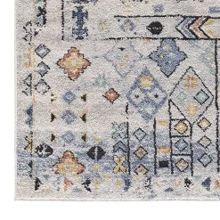 Atticgo Tapis intérieur multicolore rectangulaire éthnique 160x230 cm MABEL* Tapis Persan Et Berbère