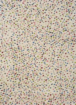New Atticgo Tapis intérieur multicolore rectangulaire éthnique 160x230 cm KASBAH