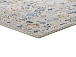 Atticgo Tapis intérieur multicolore rectangulaire éthnique 120x170 cm MABEL* Tapis Persan Et Berbère