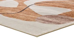 Online Atticgo Tapis intérieur orange rectangulaire abstrait 140x200 cm CLASS