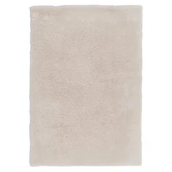 Clearance GoodHome Tapis intérieur extra doux écru L.170 x l.120cm , Pelli