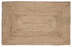 Deko & Co Tapis jute naturel rectangle Deco&Co L.180 x L.120 cm* Tapis Jute Et Naturel