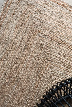 Deko & Co Tapis jute naturel rectangle Deco&Co L.180 x L.120 cm* Tapis Jute Et Naturel