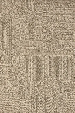 Clearance The Carpet Tapis Kansas extérieur intérieur arc - Nature - 80 x 150 cm