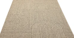 Clearance The Carpet Tapis Kansas extérieur intérieur arc - Nature - 80 x 150 cm