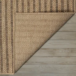 Clearance The Carpet Tapis Kansas extérieur intérieur arc moderne - Nature - 120 x 170 cm