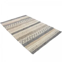 Best Unamourdetapis Tapis kilim fait à la main motif ethnique ESPARIA, Beige ,marron