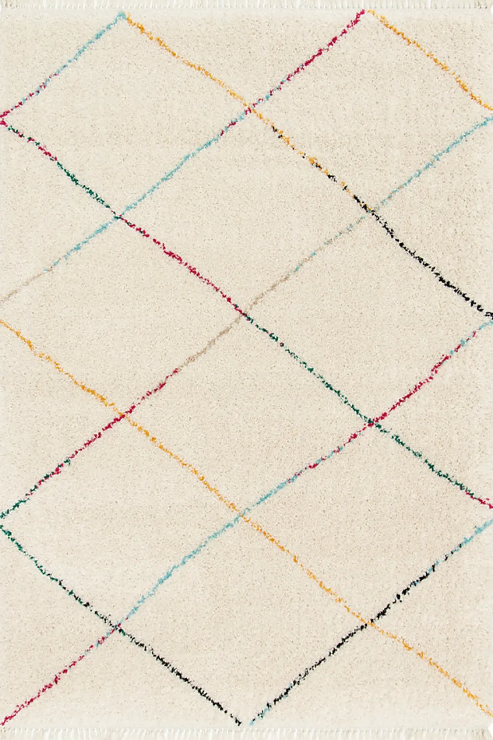 Balta Tapis losanges colorés multicouleurs L.230 x l.160cm* Tapis Intérieur|Tapis Pour Chambre