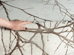 The Carpet Tapis Mila brillant, nature, Crème, 160 x 230 cm* Tapis Pour Salon