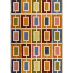 Sale Novatrend Tapis moderne en laine tufté main PICTO 200x290 cm