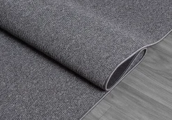 The Carpet Tapis moderne uni anti-salissures, Anthracite, 240 x 340 cm - NATAL* Tapis Intérieur