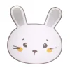 Hot Paris Prix Tapis Mousse Enfant "Lapin" 75x80cm Blanc
