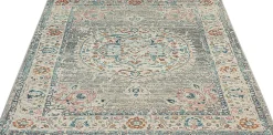 The Carpet Tapis Palma extérieur Oriental, Gris, 140 x 200 cm* Tapis Extérieur|Tapis Intérieur