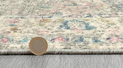 The Carpet Tapis Palma extérieur Oriental, Gris, 140 x 200 cm* Tapis Extérieur|Tapis Intérieur
