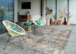 The Carpet Tapis Palma extérieur Vintage, Multi, 120 x 170 cm* Tapis Extérieur|Tapis Intérieur