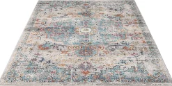 The Carpet Tapis Palma extérieur Vintage, Multi, 80 x 300 cm* Tapis Extérieur|Tapis Intérieur