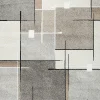 The Carpet Tapis Pearl moderne salon découpe contour, Beige, 140 x 200 cm* Tapis Intérieur|Tapis Pour Chambre