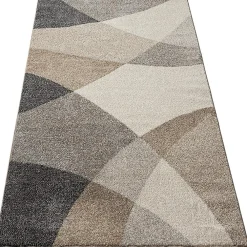 The Carpet Tapis Pearl moderne salon moderne contour, Beige, 120 x 160 cm* Tapis Pour Salon