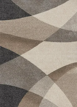 Online The Carpet Tapis Pearl moderne salon moderne contour, Beige, 200 x 280 cm