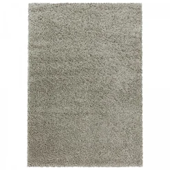 Clearance Unamourdetapis Tapis poils longs shaggy tissé motif uni UNI I, Beige