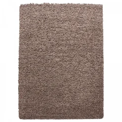 Discount Unamourdetapis Tapis poils longs shaggy tissé motif uni UNI L, Mocca