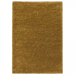 Unamourdetapis Tapis poils longs shaggy tissé motif uni UNI I, Or* Tapis Intérieur|Tapis Pour Salon