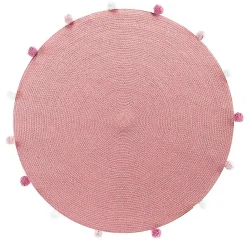 Douceur D'Intérieur Tapis Pompomparty - - Tapis* Tapis Jute Et Naturel