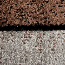 Discount Unamourdetapis Tapis pour une chambre ou une entrée tissé motif géométrique LYN8 GEOME, Beige, marron, gris