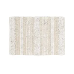 Best Douceur D'Intérieur Tapis rectangle fantaisie (60x90 cm - Naturel)