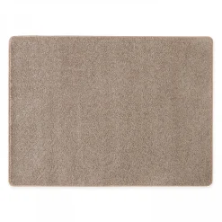 Oviala Tapis rectangulaire en polypropylène 200x290 cm taupe* Tapis Pour Salon|Tapis Uni