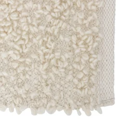 Atmosphera Créateur D'Intérieur Tapis rectangulaire Soana bouclette 60x90cm- Blanc- Atmosphera* Tapis Uni