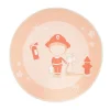 Paris Prix Tapis Rond Enfant Imprimé "Bambini" 160cm Orange*Enfant Tapis Pour Chambre D'Enfant