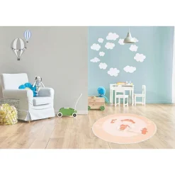 Paris Prix Tapis Rond Enfant Imprimé 